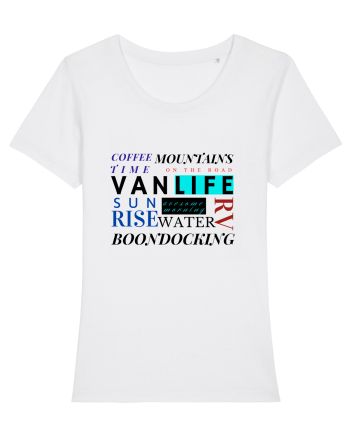 Vanlife, On The Road White