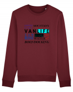 Vanlife, On The Road Bluză mânecă lungă Unisex Rise