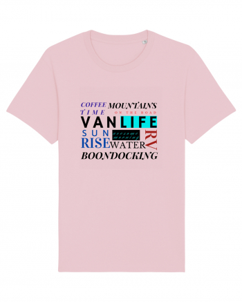 Vanlife, On The Road Cotton Pink