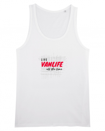 Live Vanlife All The Time White