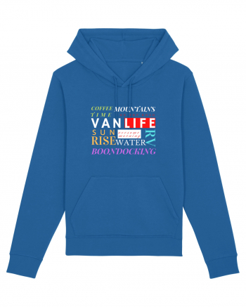 Vanlife, On The Road Royal Blue