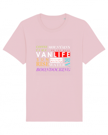 Vanlife, On The Road Cotton Pink