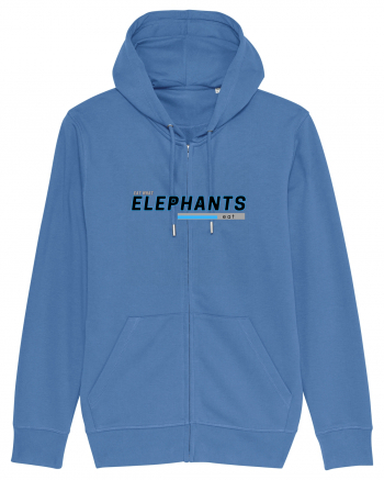 Vegan. Eat What Elephants Eat! Bright Blue