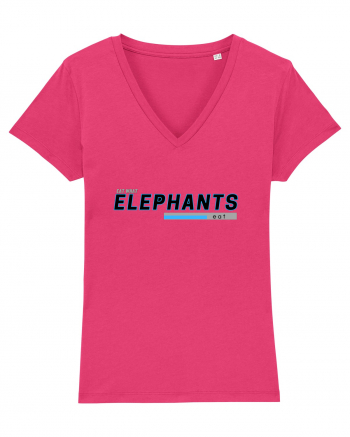 Vegan. Eat What Elephants Eat! Raspberry