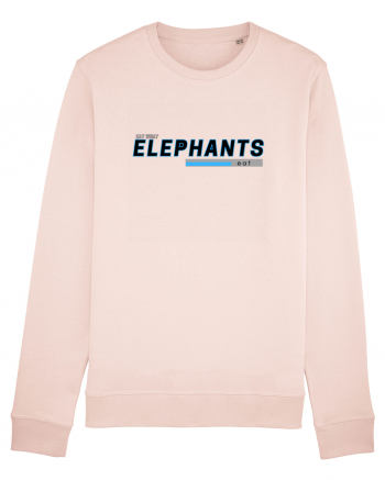 Vegan. Eat What Elephants Eat! Candy Pink