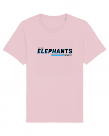 Vegan. Eat What Elephants Eat! Cotton Pink