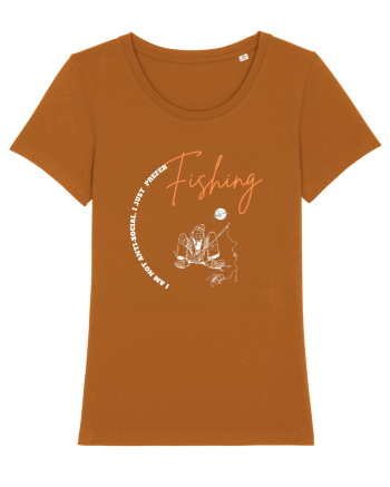 I Am Not Antisocial, I Just Prefer Fishing Roasted Orange