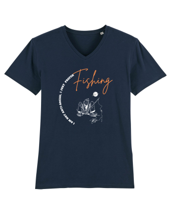 I Am Not Antisocial, I Just Prefer Fishing French Navy