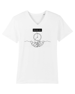 Move on. Tricou mânecă scurtă guler V Bărbat Presenter