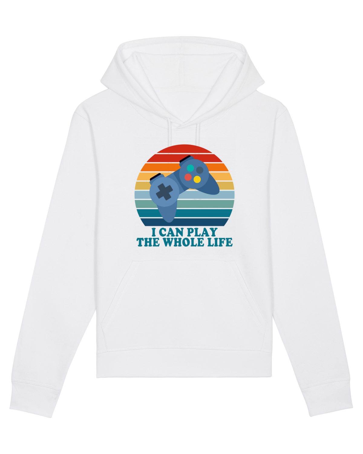 Hanorac Unisex Drummer White