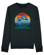 I Can Play The Whole Life Bluză mânecă lungă Unisex Rise