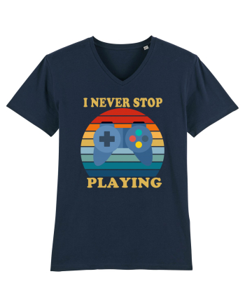 I Never Stop Playing French Navy