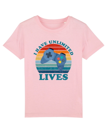I Have Unlimited Lives Cotton Pink