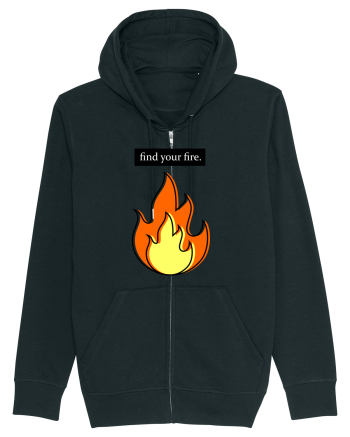 Find your fire Black