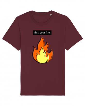 Find your fire Burgundy