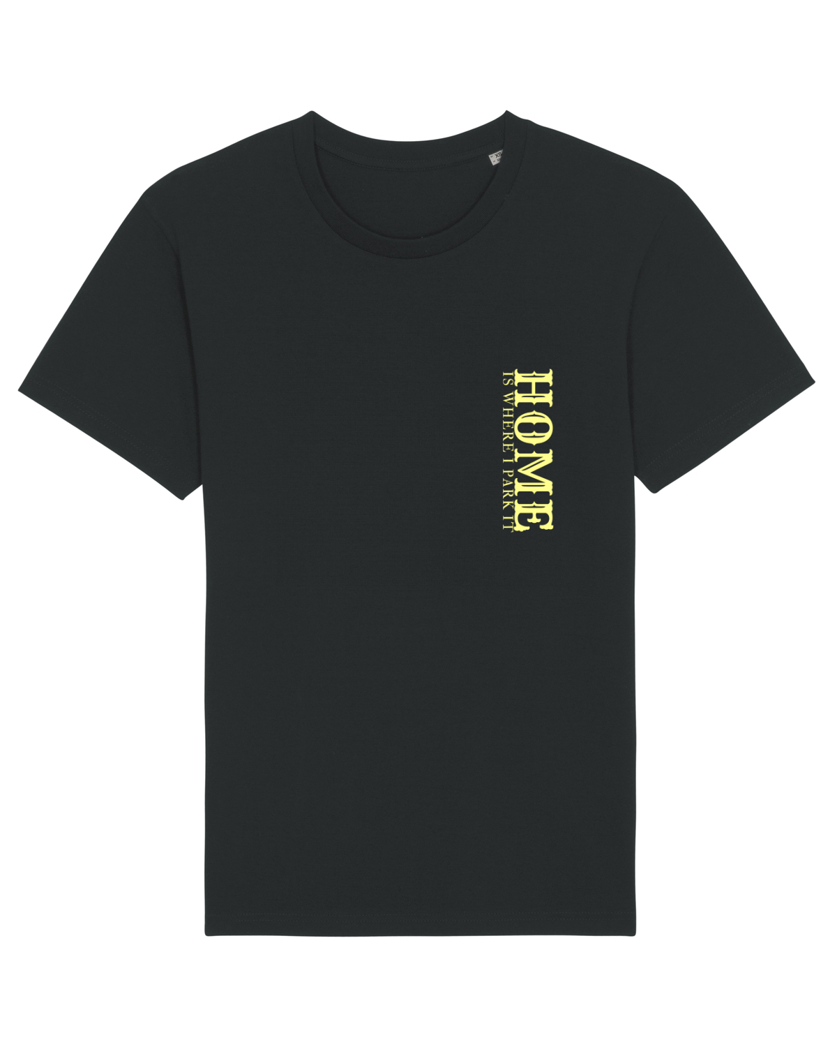 Tricou mânecă scurtă Unisex Rocker Black