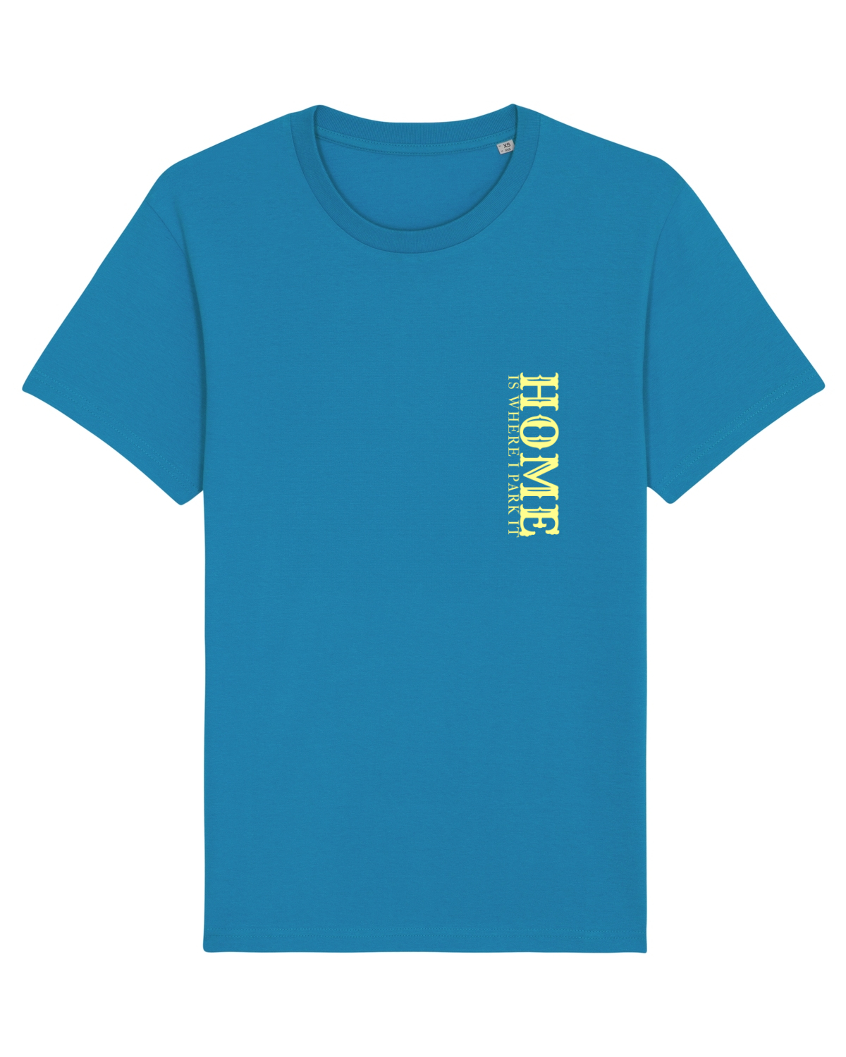 Tricou mânecă scurtă Unisex Rocker Azur