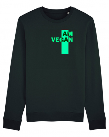 I Am Vegan Black