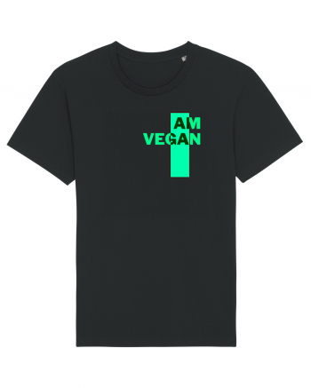 I Am Vegan Black