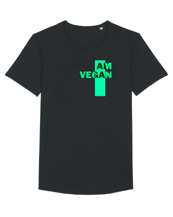 I Am Vegan Black