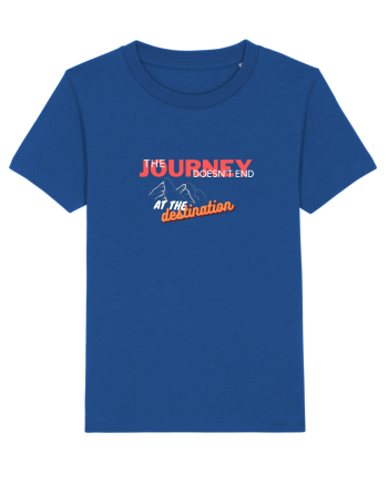 The Journey Doesn't End At The Destination Majorelle Blue