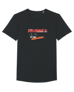 The Journey Doesn't End At The Destination Tricou mânecă scurtă guler larg Bărbat Skater