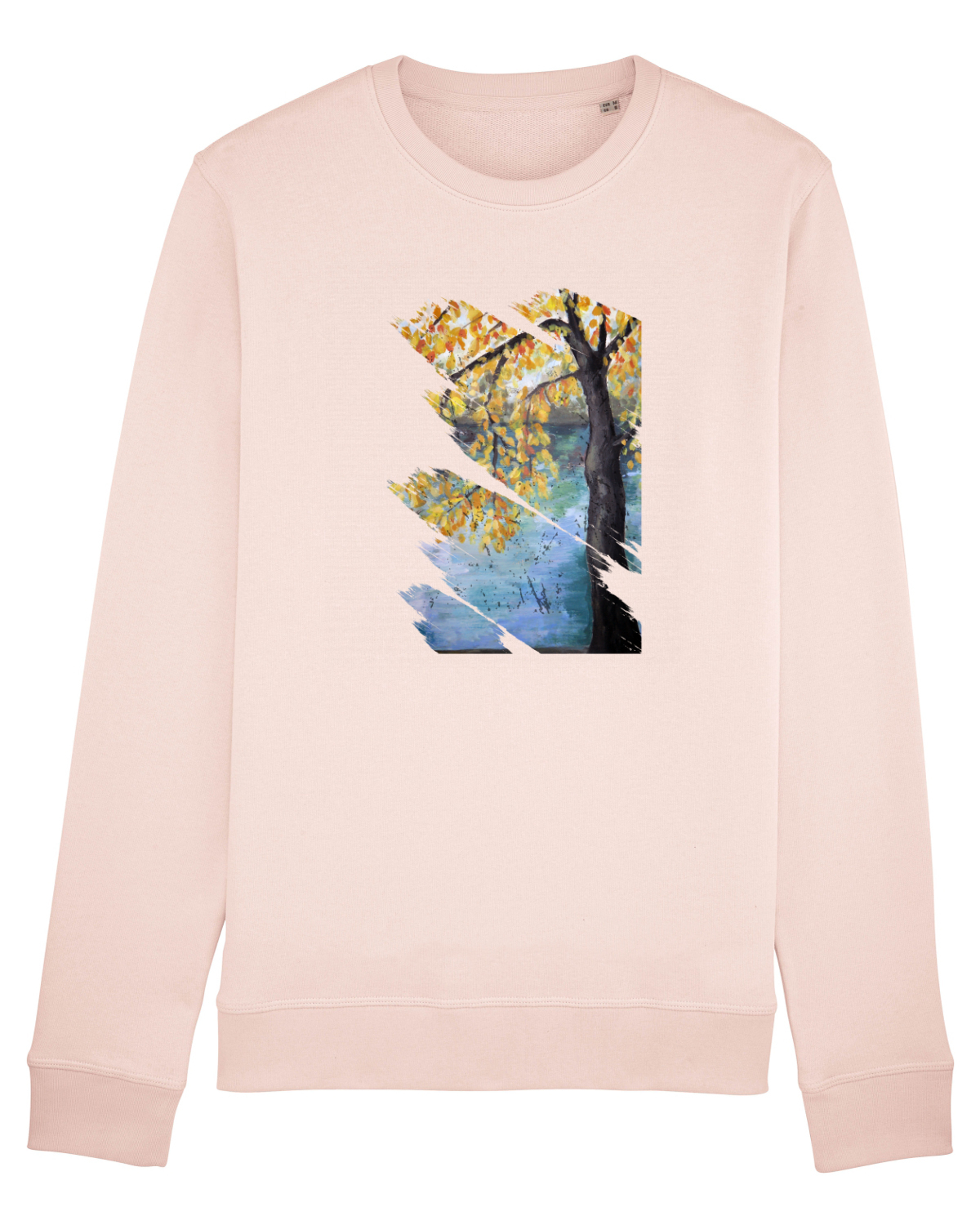 Bluză mânecă lungă Unisex Rise Candy Pink
