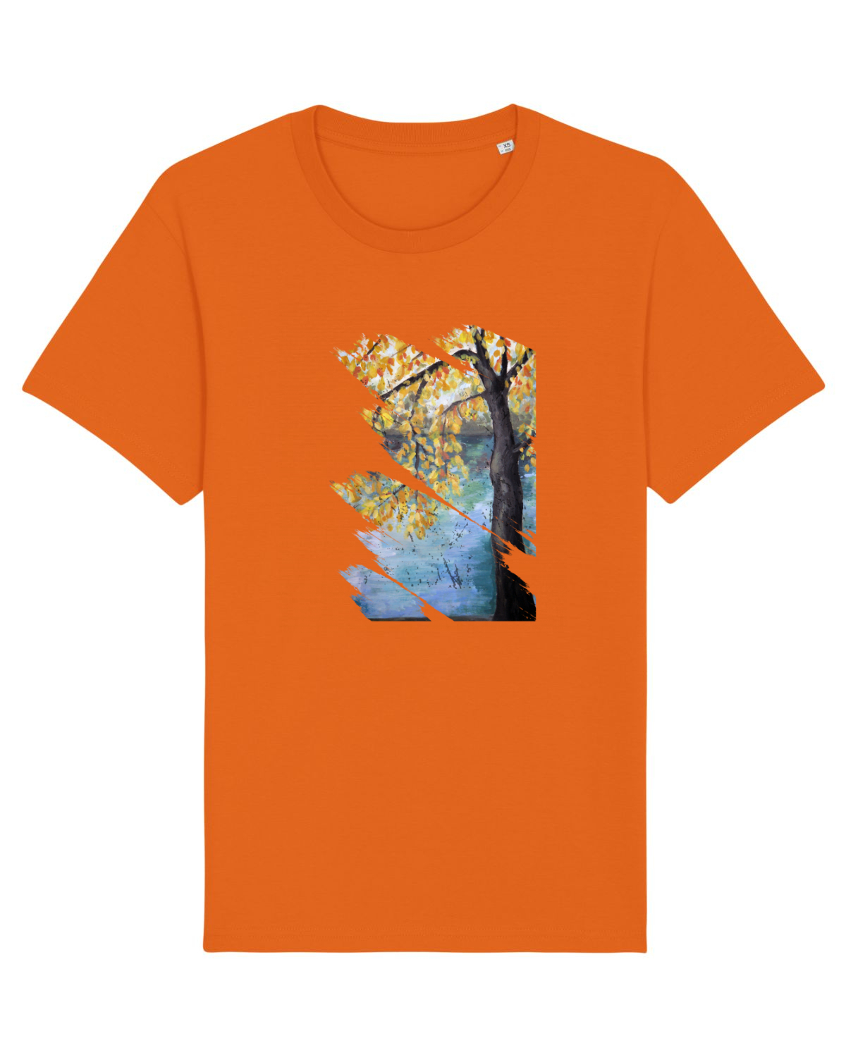 Tricou mânecă scurtă Unisex Rocker Bright Orange