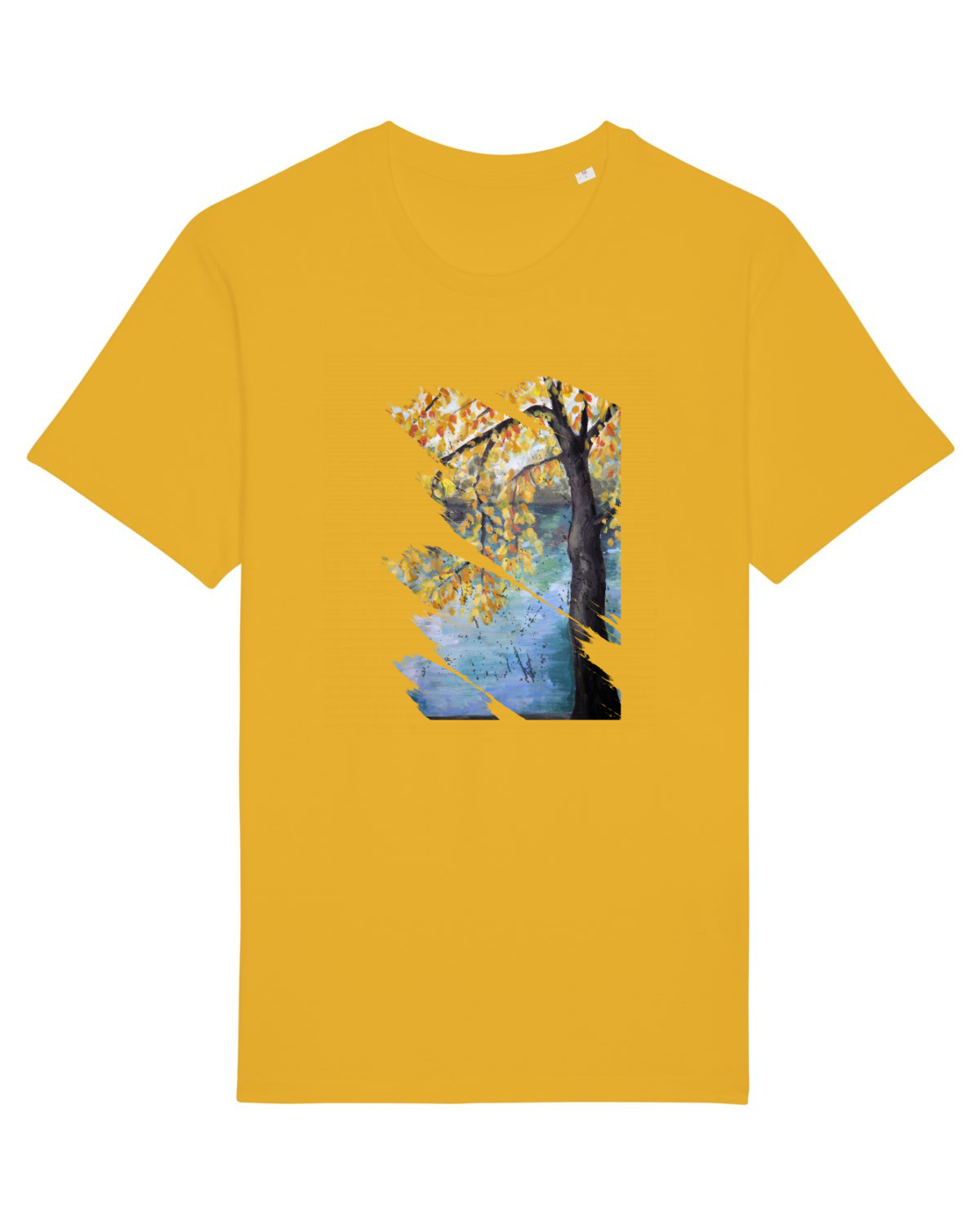 Tricou mânecă scurtă Unisex Rocker Spectra Yellow