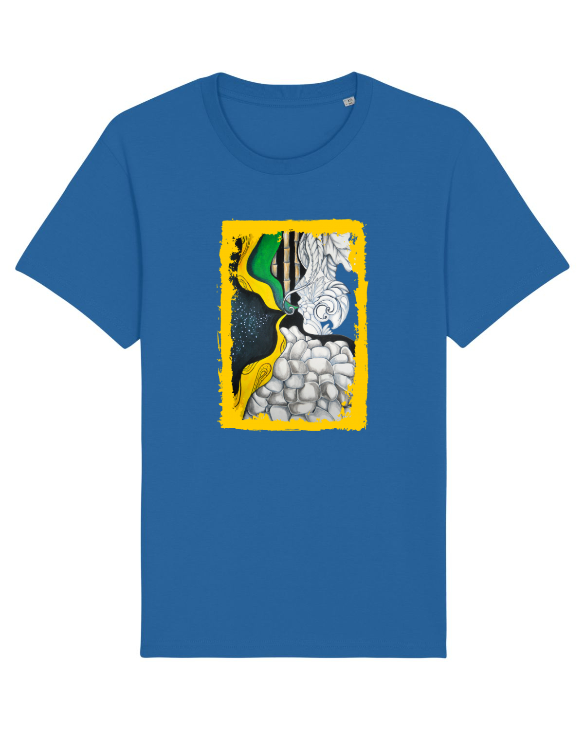 Tricou mânecă scurtă Unisex Rocker Royal Blue