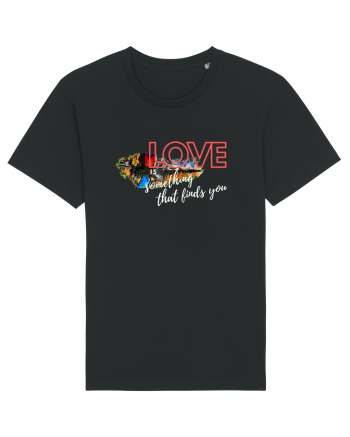 Love. Abstract Art Black