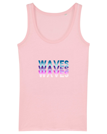 Valuri colorate Cotton Pink