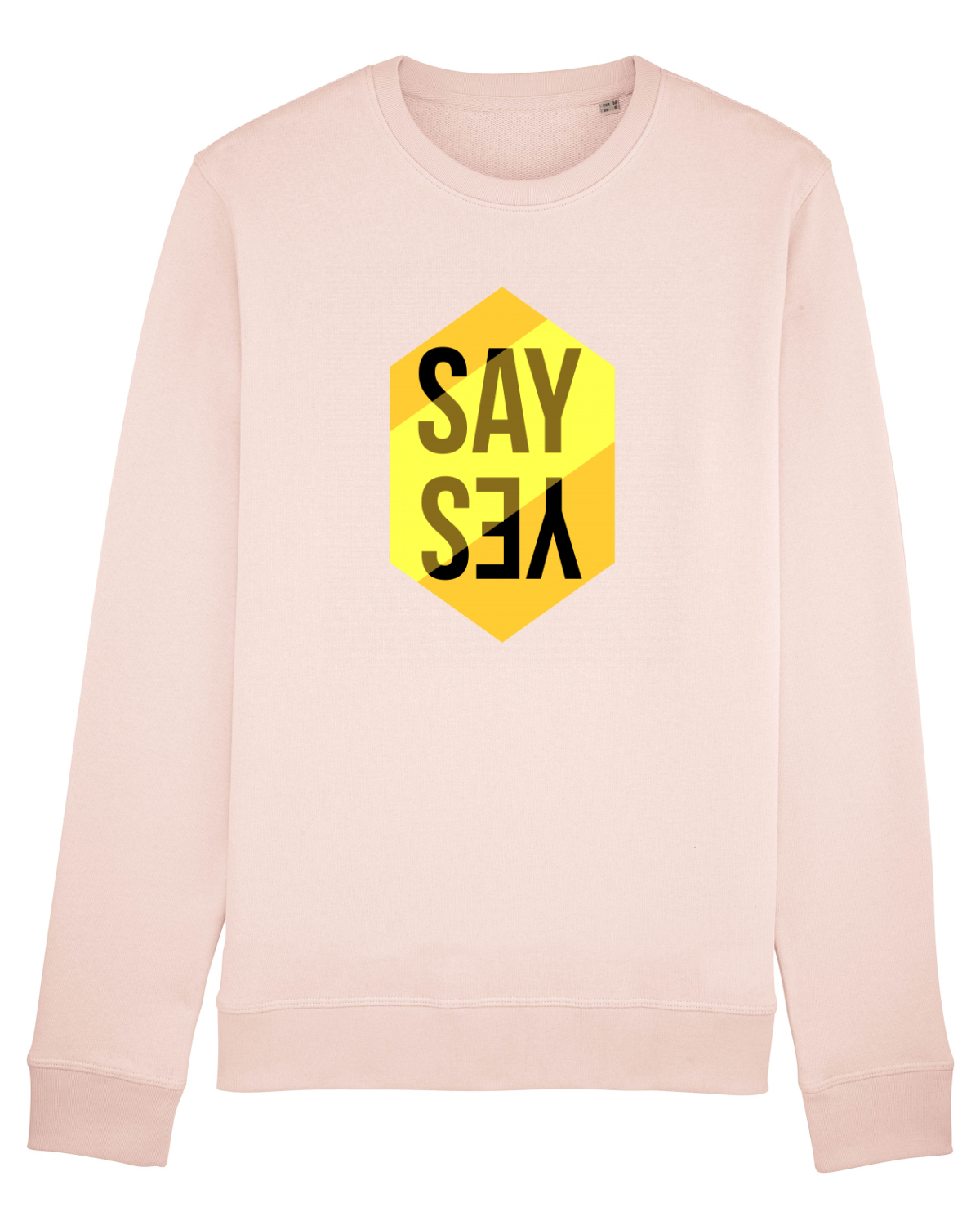 Bluză mânecă lungă Unisex Rise Candy Pink