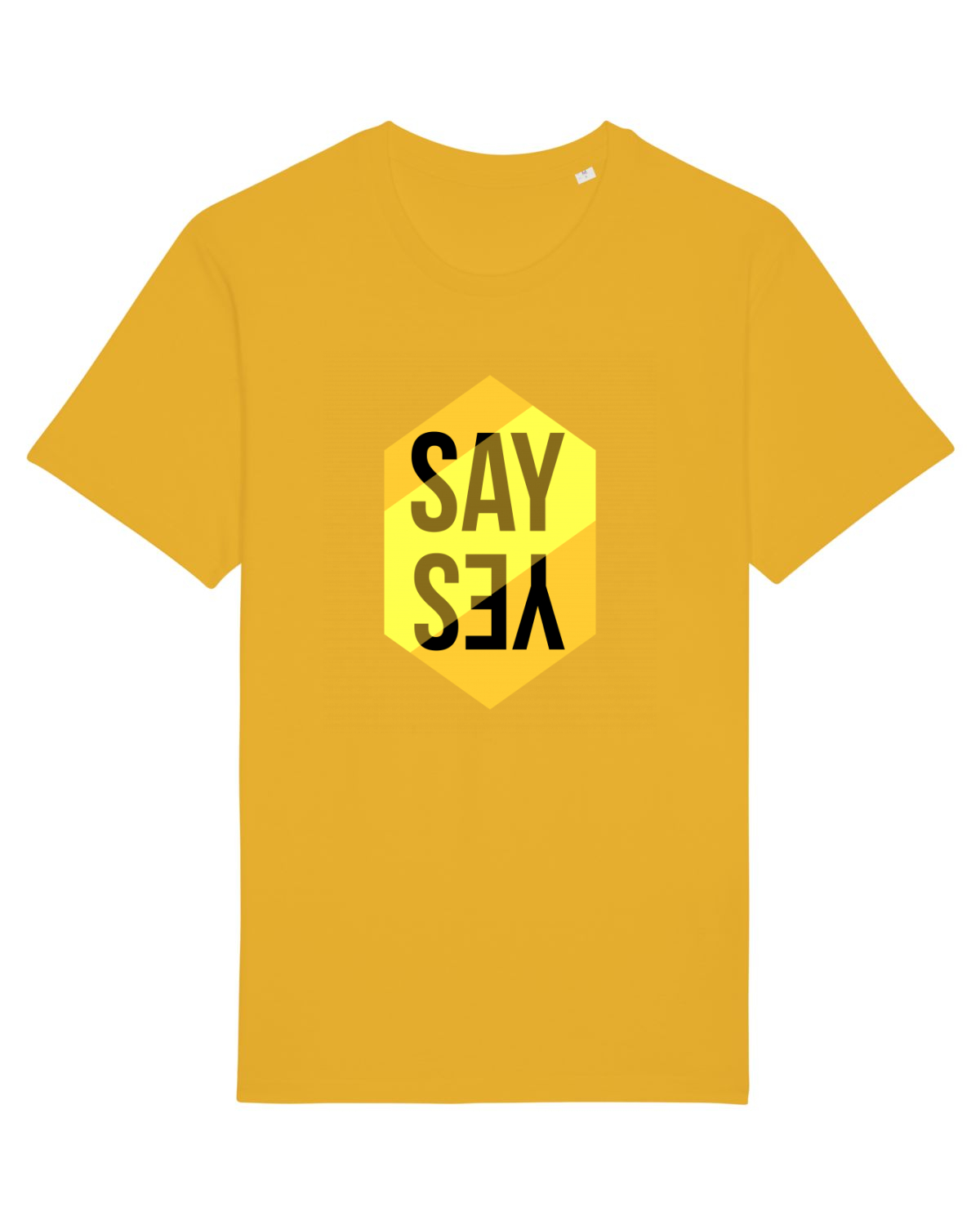 Tricou mânecă scurtă Unisex Rocker Spectra Yellow