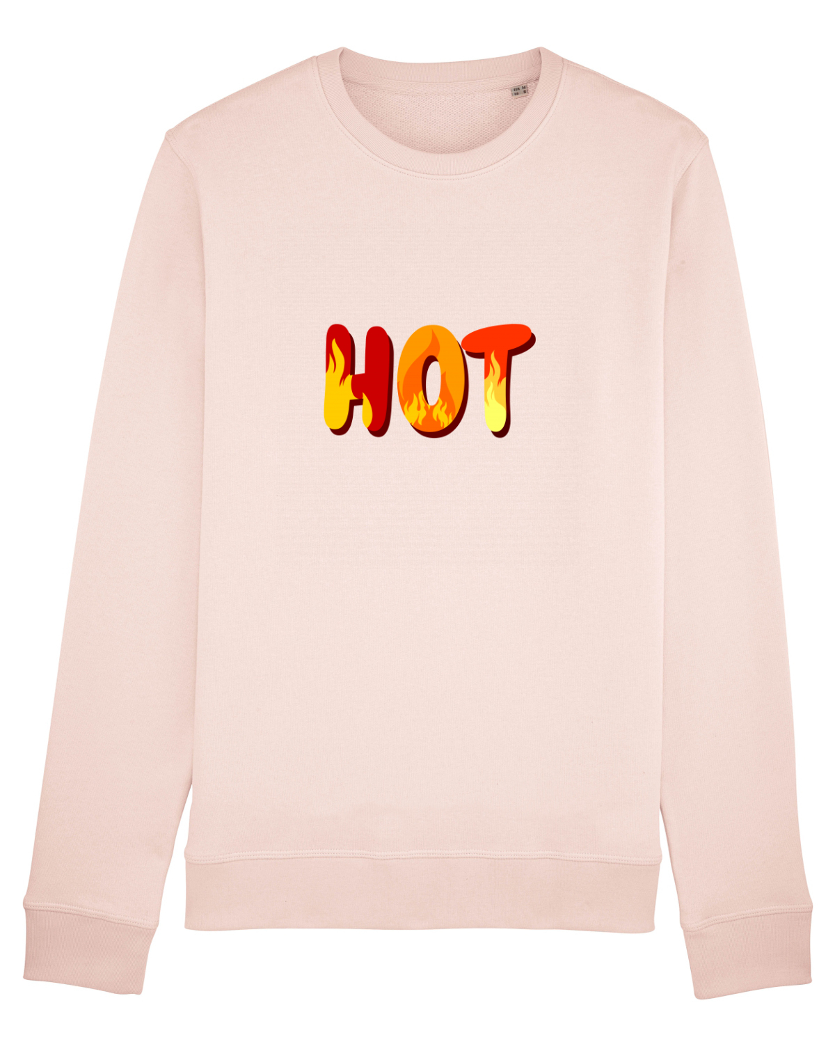 Bluză mânecă lungă Unisex Rise Candy Pink
