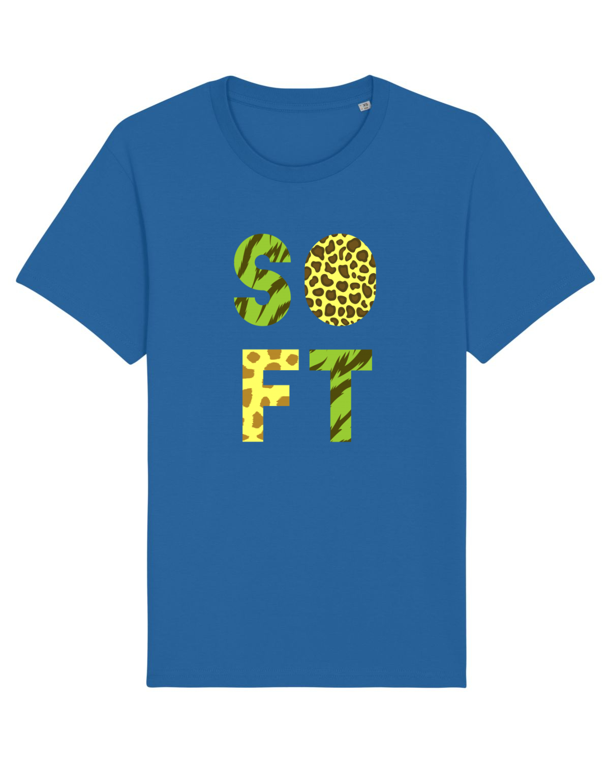 Tricou mânecă scurtă Unisex Rocker Royal Blue