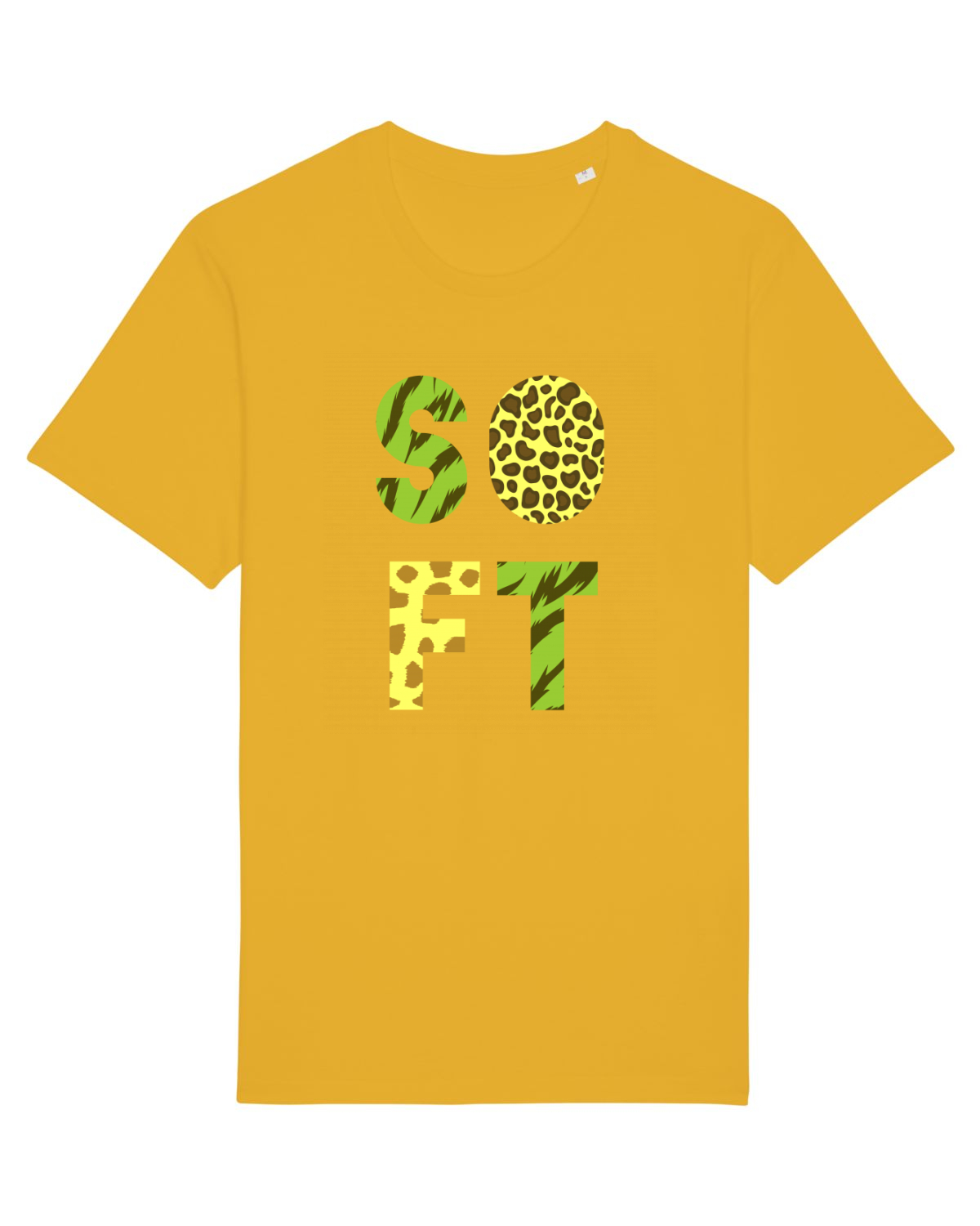 Tricou mânecă scurtă Unisex Rocker Spectra Yellow