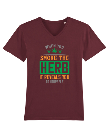 Când fumezi iarbâ Burgundy