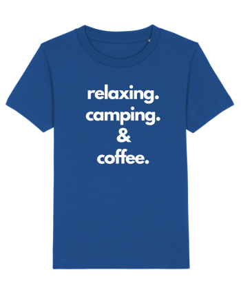 Relaxing.Camping.Coffee Majorelle Blue