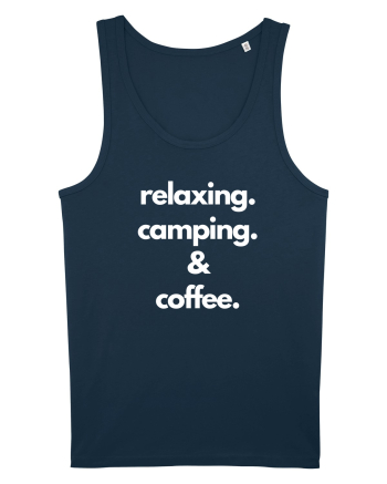 Relaxing.Camping.Coffee Navy