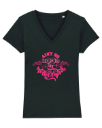 Ain't No Hood Like Motherhood Tricou mânecă scurtă guler V Damă Evoker
