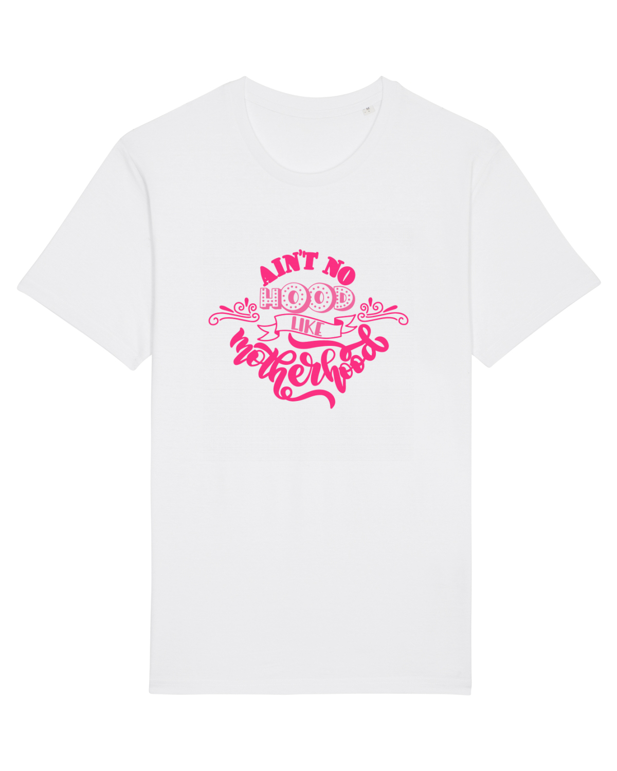 Tricou mânecă scurtă Unisex Rocker White