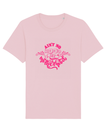 Ain't No Hood Like Motherhood Cotton Pink