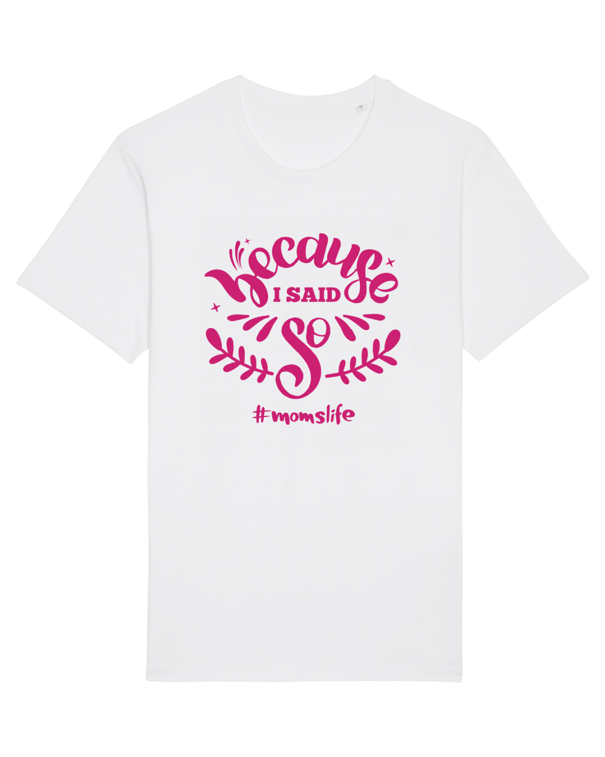 Tricou mânecă scurtă Unisex Rocker White