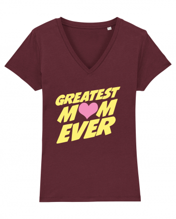 Greatest Mom Ever Burgundy