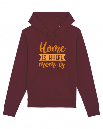 Home Is Where Mom Is Burgundy