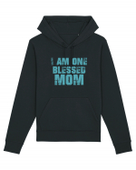 I Am One Blessed Mom Hanorac Unisex Drummer