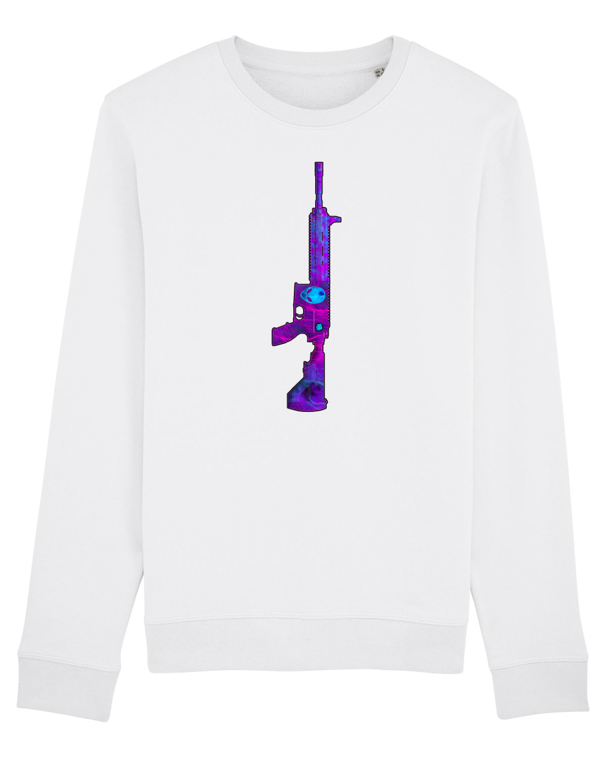 Bluză mânecă lungă Unisex Rise White