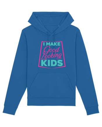 I Make Good Looking Kids Royal Blue