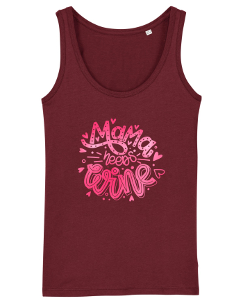 Mama Needs Wine Burgundy